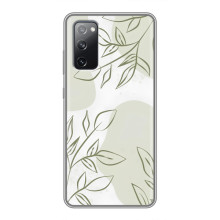Чехол цветочный дизайн для Samsung Galaxy S20 FE