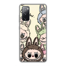 Чохол з Лабубу на Samsung Galaxy S20 FE (Колаж Лабубу)