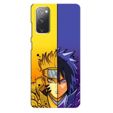 Купить Чехлы на телефон с принтом Anime для Самсунг С20 ФЕ – Naruto Vs Sasuke