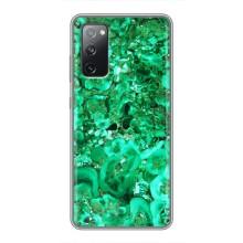 Мраморный чехол на Samsung Galaxy S20 FE (VPrint) (Салатный Мрамор)