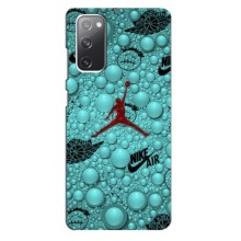 Силиконовый Чехол Nike Air Jordan на Самсунг С20 ФЕ – Джордан Найк