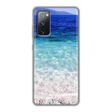 Силиконовый чехол с КАРТИНКАМИ лето для Samsung Galaxy S20 FE (AlphaPrint) (Море)