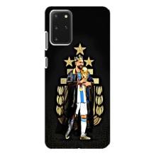 Чехлы для Samsung Galaxy S20 Plus (Leo чемпион) (AlphaPrint) (Месси Король)