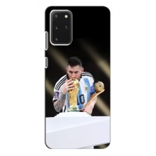 Чехлы Лео Месси Аргентина для Samsung Galaxy S20 Plus (Кубок Мира)
