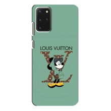 Чехлы Луи Витон для Samsung Galaxy S20 Plus (AlphaPrint - LOUIS VUITTON) (Микки Маус LV)