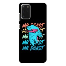 Чехлы Мистер Бист для Самсунг С20 Плюс (logo Mr beast)