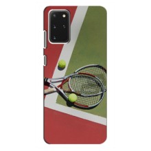Чехлы с принтом Спортивная тематика для Samsung Galaxy S20 Plus (Ракетки теннис)