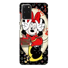 Чехол Disney Mouse Samsung Galaxy S20 Plus (PREMIUMPrint) (Минни peace)