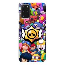 Чехол для Samsung Galaxy S20 Plus Бравл Старс (VPrint) – Лого Brawl Stars