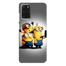 Чехол для Ребёнка на Самсунг С20 Плюс (VPrint) – Три миньона