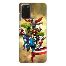 Чохол МАРВЕЛ для Samsung Galaxy S20 Plus (AlphaPrint) – Герої Марвел