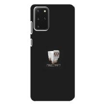 Чехол Майнкрафт на Samsung Galaxy S20 Plus (AlphaPrint) Minecraft (Овечка Майнкрафт)