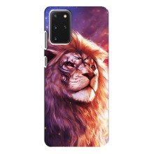 Чехол со Львом для Samsung Galaxy S20 Plus (VPrint) (Красочный Лев)