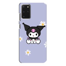 Чехол с кроликом Куроми на Samsung Galaxy S20 Plus (Куроми в цветах)