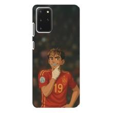 Чехол с футболистом Ламин Ямаль Samsung Galaxy S20 Plus (Ямаль аниме)