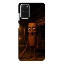 Чехол с мемом Тралалело тралала на Samsung Galaxy S20 Plus (Тунг тунг тунг сахур)