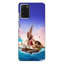 Чехол с мультфильмом Моана Samsung Galaxy S20 Plus (Моана и Мауи)