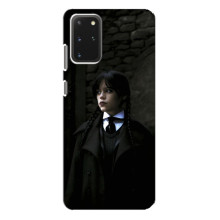 Чехол с дизайном Венздей 2 на Samsung Galaxy S20 Plus – Уэнсдей в костюме