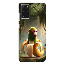 Чехол с мемами тралалело тралала для Samsung Galaxy S20 Plus – Шимпанзини бананини