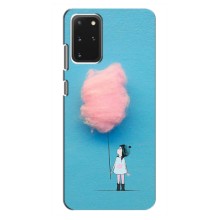 Дівчачий Чохол для Samsung Galaxy S20 Plus (Дівчинка з хмаринкою)