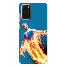 Чехол с принтом Фантастическая четверка для Samsung Galaxy S20 Plus – Человек-Факел