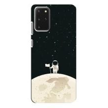 Космические Чехлы для Самсунг С20 Плюс (VPrint) (На луне)
