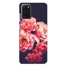 Чехлы с тематикой "ЦВЕТЫ" на Samsung Galaxy S20 Plus (Бутоны)