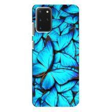 Силіконовий бампер з картинкою звірів для Samsung Galaxy S20 Plus (Крила метеликів)