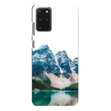 Силиконовый чехол с КАРТИНКАМИ лето для Samsung Galaxy S20 Plus (AlphaPrint) (Гори)