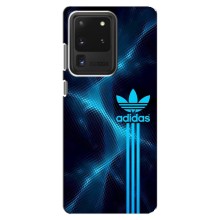 Чохли Адидас для Samsung Galaxy S20 Ultra (AlphaPrint) (Синій Адідас)