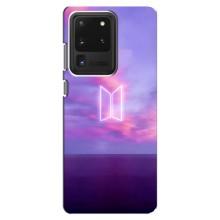 Чехлы BTS для Samsung Galaxy S20 Ultra (AlphaPrint) – BTS логотип