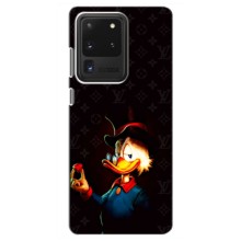 Чехли для Samsung Galaxy S20 Ultra - Скрудж МакДак Louis Vuitton (PREMIUMPrint) (Скрудж з ботліантом)