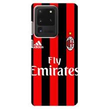 Чехлы для Samsung Galaxy S20 Ultra (VPrint) - Футбольные клубы (Milan)