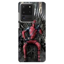 Чохли Фільми для Самсунг Галаксі С20 Ультра (VPrint) – Дедпул на троні
