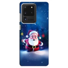 Чехлы на Новый Год Samsung Galaxy S20 Ultra – Маленький Дед Мороз