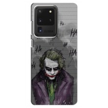 Чехлы с картинкой Джокера на Samsung Galaxy S20 Ultra (Joker клоун)