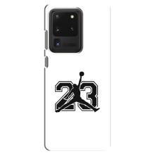 Чехлы для Samsung Galaxy S20 Ultra - с картинкой JORDAN (AlphaPrint) (Jordan 23)