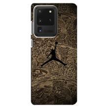 Чехлы для Samsung Galaxy S20 Ultra - с картинкой JORDAN (AlphaPrint) (Logo Jordan)