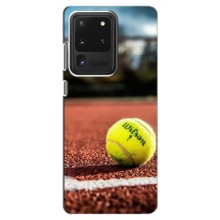Чехлы с принтом Спортивная тематика для Samsung Galaxy S20 Ultra (Теннисный корт)