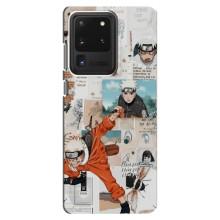 Чехлы с тематикой АНИМЕ для Самсунг С20 Ультра (VPrint) – Наруто Комиксы
