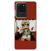 Чехлы с тематикой АНИМЕ для Самсунг С20 Ультра (VPrint) – Наруто с лапшой