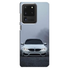 Чехол BMW для Самсунг С20 Ультра – БМВ в тумане