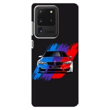 Чехол BMW для Самсунг С20 Ультра – Цветная БМВ
