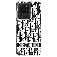 Чехол (Dior, Prada, YSL, Chanel) для Samsung Galaxy S20 Ultra (Christian Dior)