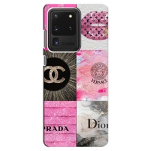 Чехол (Dior, Prada, YSL, Chanel) для Samsung Galaxy S20 Ultra (Модница)