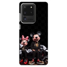 Чехол Disney Mouse Samsung Galaxy S20 Ultra (PREMIUMPrint) (Семья Маусов)