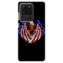 Чехол Флаг USA для Samsung Galaxy S20 Ultra – Крылья США