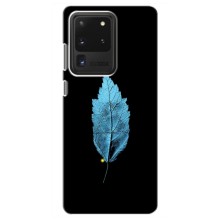 Чехол с картинками на черном фоне для Samsung Galaxy S20 Ultra