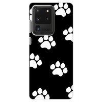 Бампер для Samsung Galaxy S20 Ultra с картинкой "Песики" – Следы собак