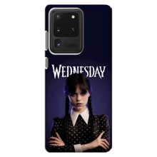 Чехлы Венсдей на Samsung Galaxy S20 Ultra Уэнсдей (AlphaPrint) (Wednesday)